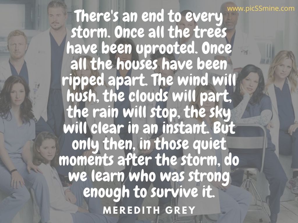 20 Fascinating Grey's Anatomy Quotes You Won't Remember - Picss Mine