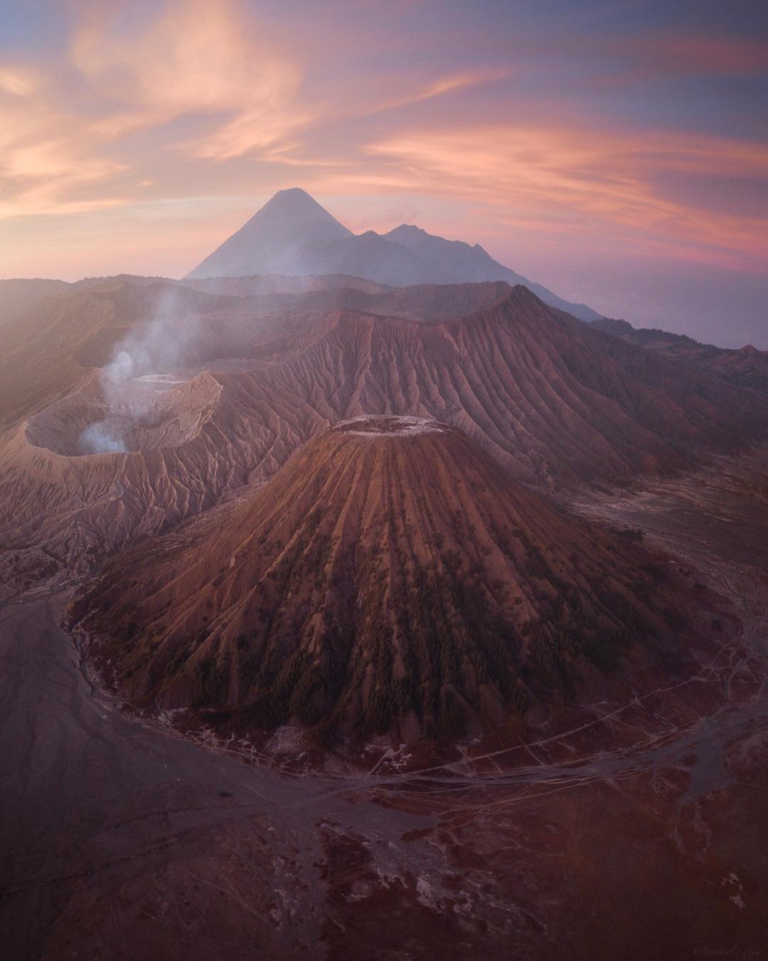 Gunung Bromo  Indonesia is home to the most active 