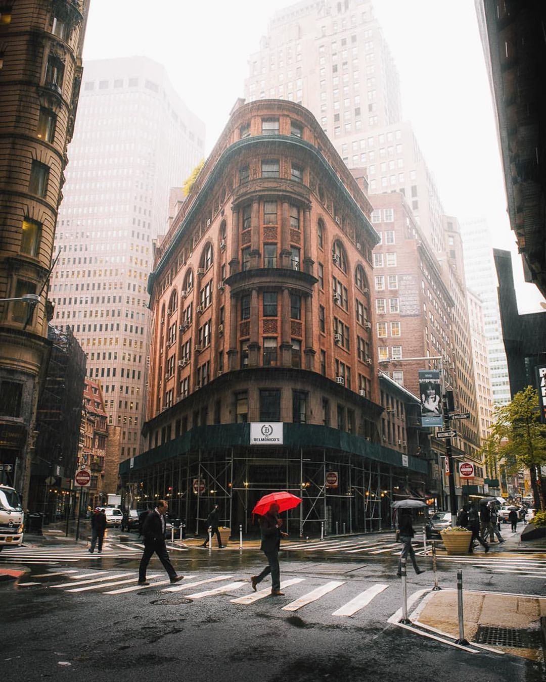 a rainy day in new york