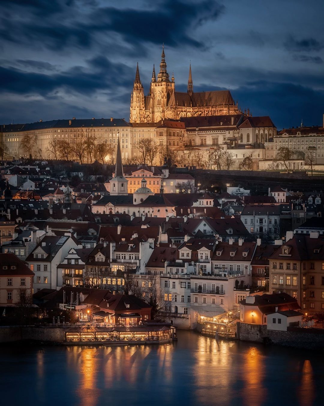 Prague, Czech Republic - Blue hour in Prague ... - Picss Mine